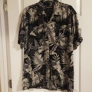 Caribbean Blues Button Up Hawaiian Shirt